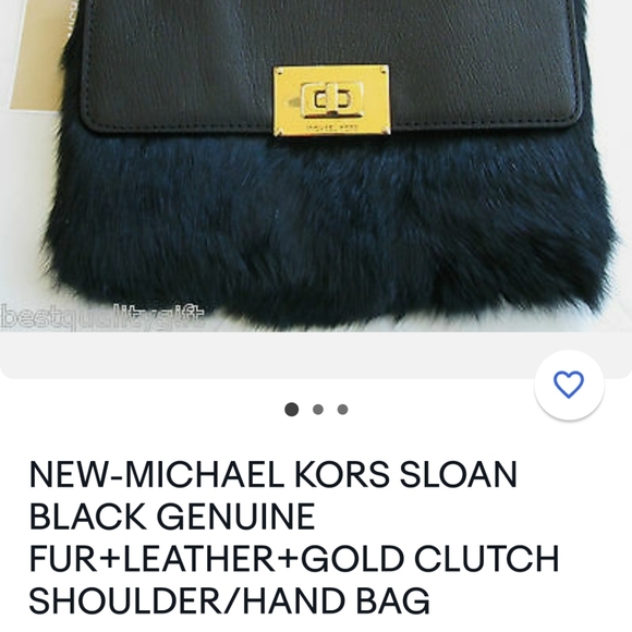 Micheal Kors Sloan Fur Bag - Picture 9 of 11